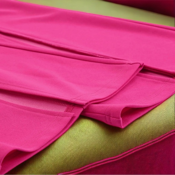 Rose Split Hem High Waist Pants - Picture 6 of 7